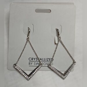 Crystallized by Swarovski crystal earrings